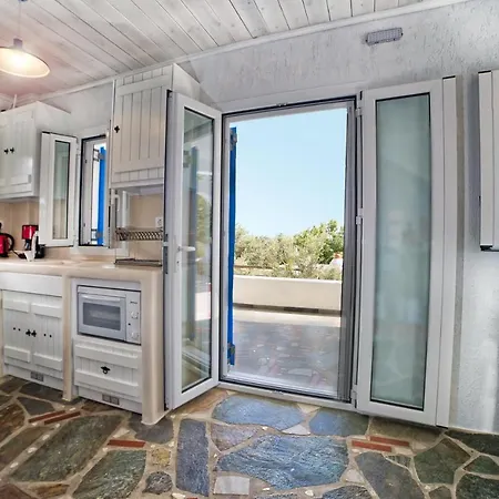 Aspra Chomata Ferienhaus Karystos (Evia)